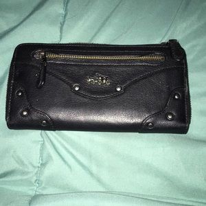 Black Coach Rhyder Wallet